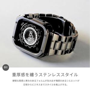アップルウォッチ バンド ステンレス カバー ...の詳細画像3
