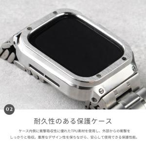 アップルウォッチ バンド ステンレス カバー ...の詳細画像4