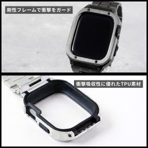 アップルウォッチ バンド ステンレス カバー ...の詳細画像5