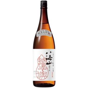 八海山　純米大吟醸しぼりたて原酒　越後で候（赤越後） 1.8L