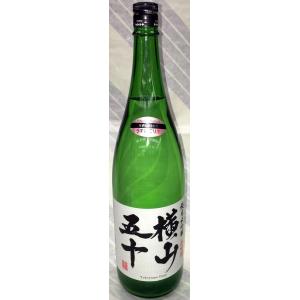 横山五十　純米大吟醸　白ラベル　うすにごり生　1800ml【長崎県壱岐市　重家酒造】