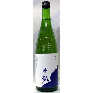 千瓢　紺　純米酒　あいちのかおり　720ml　丹生酒造Ver.【愛知県愛西市　水谷酒造】