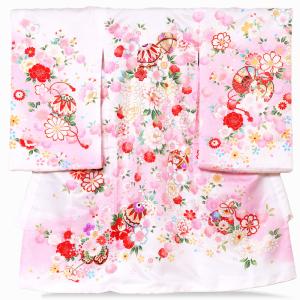 手毬　お宮参りレンタル 赤ちゃん ベビー　着物 赤ちゃん