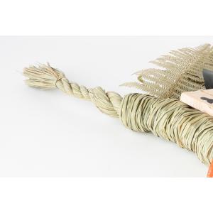 笑門 伊勢型 しめ飾り 藁 豪華 65センチ ...の詳細画像4