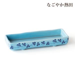 九谷焼 香炉 切立青粒香炉 木箱入り item no.1f079 : ハマダヤ食器店