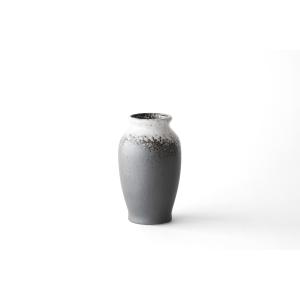 カメ型花瓶 白吹き 5号 陶器 おしゃれ 15...の詳細画像1