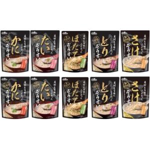 テーブルランド レトルト 雑炊 具材と旨みにこだわった 雑炊５種10袋（かに雑炊、ほたて雑炊、とり雑...