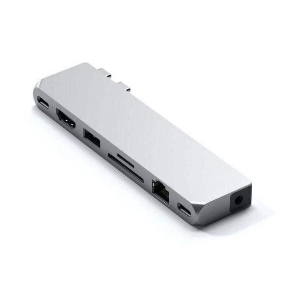 Satechi USB-C Proハブ Max 8in2 (シルバー) USB4 HDMI USB-...