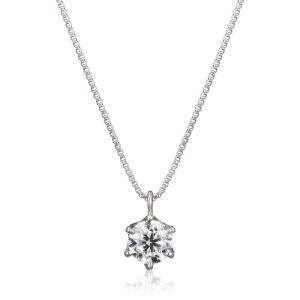 ディーコレクション D-COLLECTION プラチナ ダイヤモンド 0.3ct ネックレス(鑑定書付き)Dカラー/SI2クラス/エクセレン｜naha