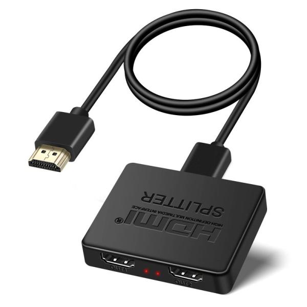 2023安定版avedio links HDMI 分配器 1入力2出力 4k 同時出力 HDMIスプ...