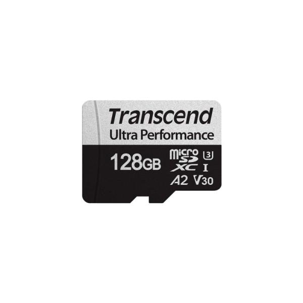 トランセンド ウルトラパフォーマンス microSDカード 128GB UHS-I U3 V30 A...