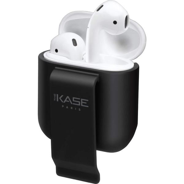The Kase/ケースヘッドフォン AirPods 専用ホルダー ベルト クリップ ブラック 38...
