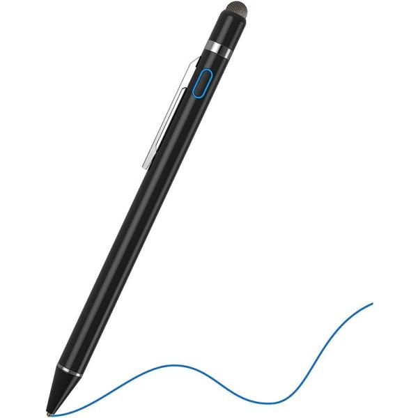 タッチペン 極細 スタイラスペン スマートフォン iPad iPhone IOS Android用 ...