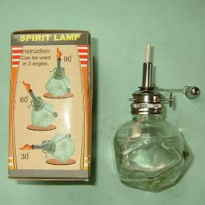 ガラスアルコールランプ