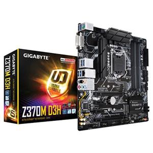 GIGABYTE Z370M D3H M-ATX マザーボード Intel Z370チップセット搭載...