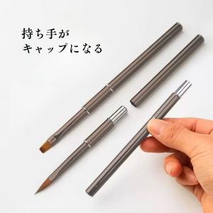 ネイルブラシ ネイル筆 キャップ付き 選べる9...の詳細画像3