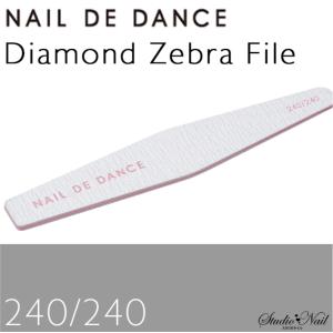 Nail de Dance ネイルデダンス ダイヤモンドゼブラファイル 180/180G