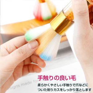 ネイル ジェルネイル ダストブラシ ネイルツー...の詳細画像2