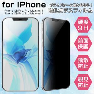 iPhone 保護フィルム 強化ガラス ガラスフィルム 覗き見 防止 iPhone13 iPhone12 Pro mini アイフォン プライバシー保護｜nail-zakka-toho