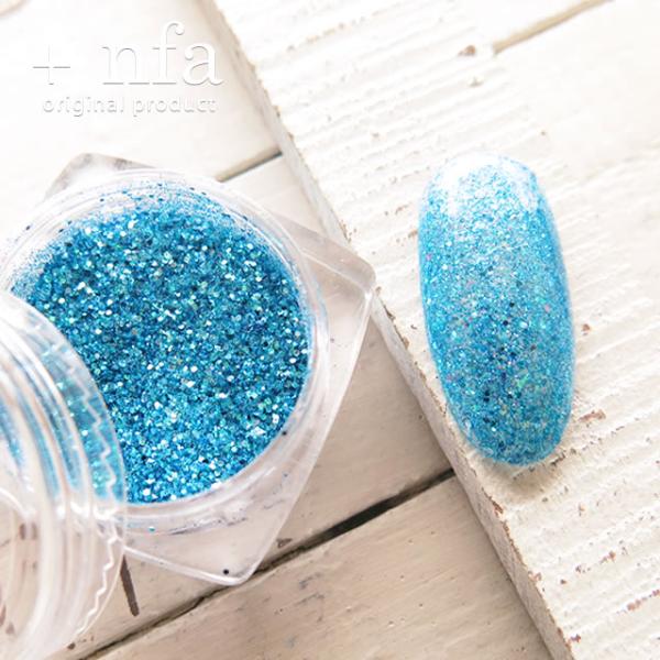 Nail Artist さやか先生コラボ ミックスグリッター オーシャンターコイズ 1g入り (メー...