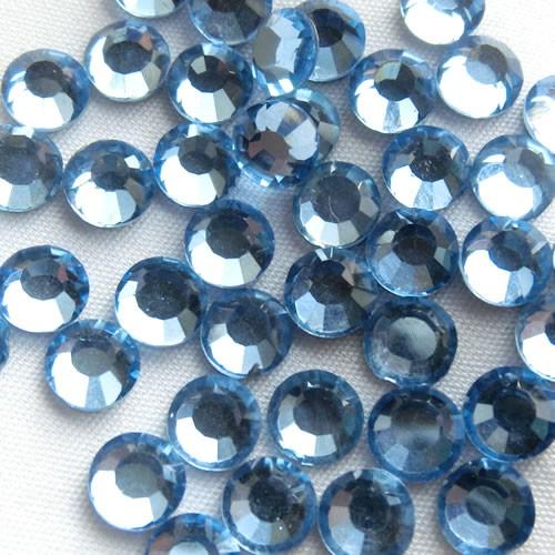 【グロス売り】ライトサファイア　高級ガラスストーン　ss4,ss6,ss8,ss10,ss12,ss...