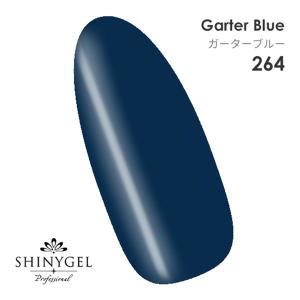 SHINYGEL Professional：カラージェル 264／ガーターブルー 4g （シャイニー...