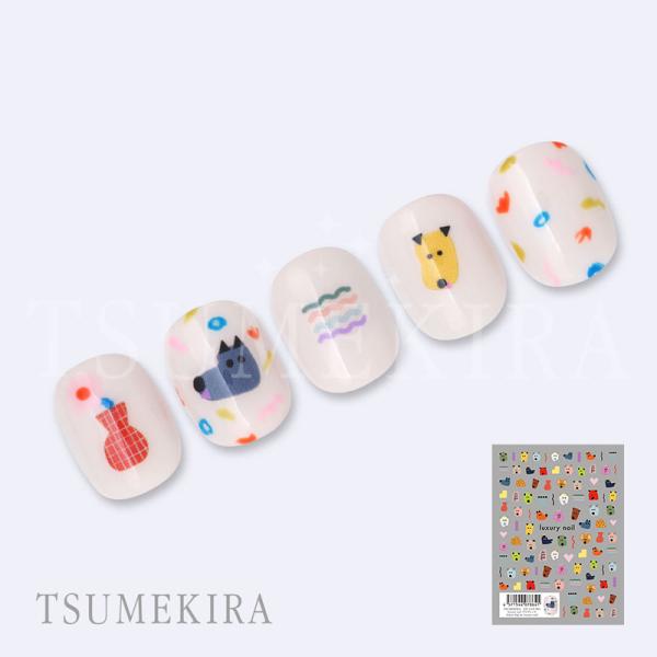 （メール便○）TSUMEKIRA（ツメキラ）：ネイルシール luxury nailプロデュース fu...