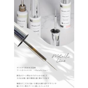そのまま細い線が描ける 『 メタリックラインジ...の詳細画像1