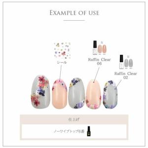 ネイルシール 押し花 風 お花 フラワー カラ...の詳細画像4