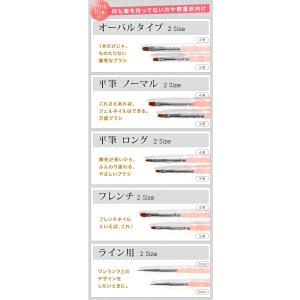 【メール便OK】ジェルネイル用筆10本セット ...の詳細画像1