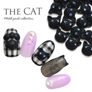 ネイルパーツ 肉球 猫 ネコ ネイル 3D 10個入り パーツ ハンドメイド