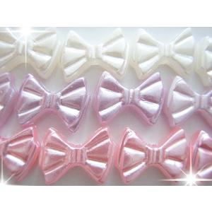 リボンパール5Pセット 13×10mm（ あすつく ）（ パーツ ）