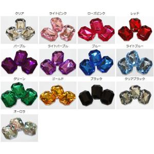 レクタングルダイヤカット高品質アクリルストーン...の詳細画像3