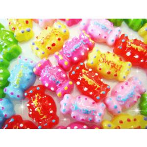 ぷちＳＷＥＥＴキャンディ　１P　7×12mm（ あすつく ）（ パーツ ）