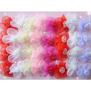 モチーフフラワー１P（ 1 ）　30mm（ あすつく ）（ パーツ ）