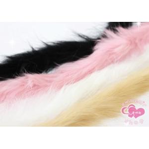 ふわふわラビットテール　３０ｃｍ（ あすつく ）（ パーツ ）