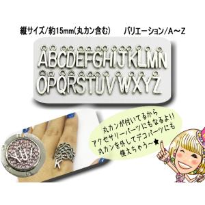 デコ電メタルパーツ シンプルアルファベット( ...の詳細画像1