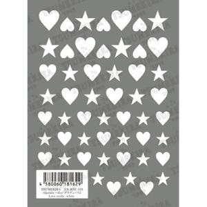 ネイルシール ハート スター ツメキラ rrieenee×filer プロデュース2 Love et...