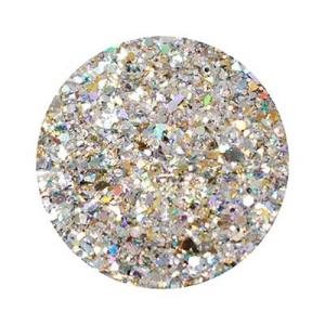 ネイルパーツ ラメ ホログラム グリッター シャルロン シルバーラメ