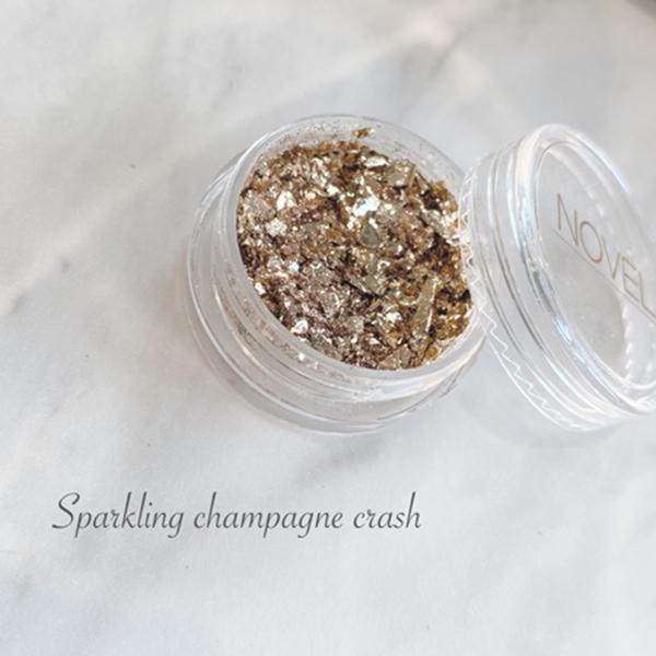 NOVEL Sparkling champagne crash