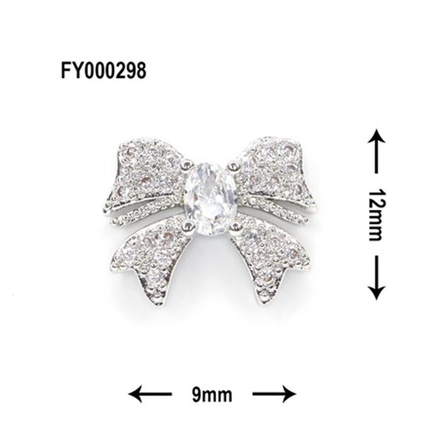 SONAIL PLUS 山崎セレクト ユニーク ジュエリーリボン ラージ シルバー FY000298