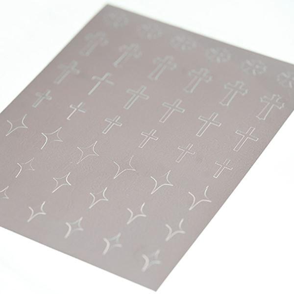 D.nail ホッピングシール クロス/スター (ステンシル)