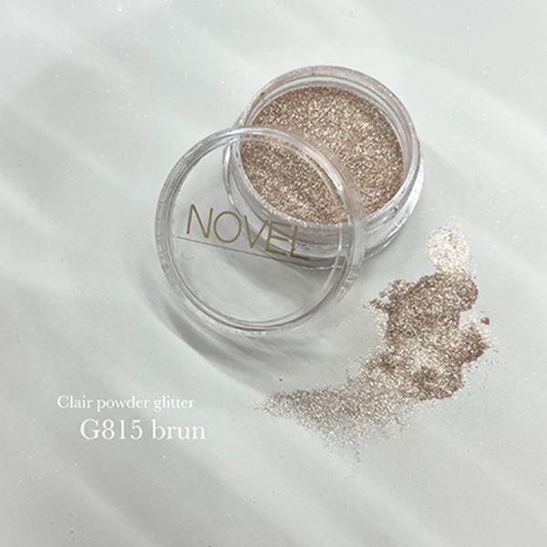NOVEL G815 Clair powder glitter (brun) 1.5g ノヴェル ク...