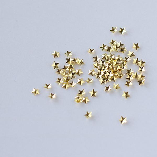 Bonnail プランプスタッズ ゴールド スター 3mm