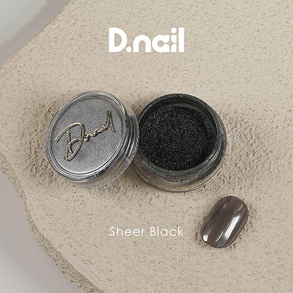 D.nail シーンミラーパウダー シアーブラック