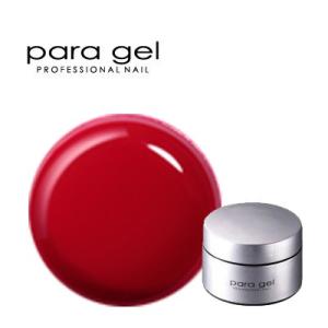 ジェルネイル カラージェル パラジェル カラージェル M001 レッド 2g