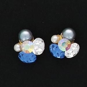 ネイルパーツ ネイルジュエリー B．N． 煌めきストーン RoundS KIRA-4 L／Sapph...