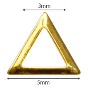 SHAREYDVA ネイルパーツ スタッズ シャレドワ スタッズ 三角 2mm 100P