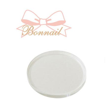 ボンネイル アクリルクリアパレット 8cm ネイルシール カットシール