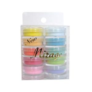 Mirage ミス ミラージュ カラーパウダー N/CPS 10色セット 3Dアクリル